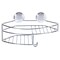 Better Living Stick N Lock Plus 5.44 in. H X 6.5 in. W X 11.8 in. L Chrome Silver Shower Basket 13824 - alternate 1
